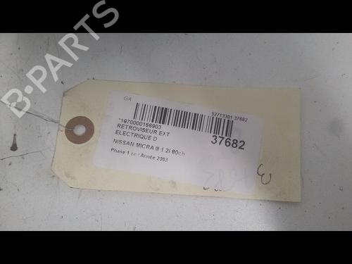 right-mirror-nissan-micra-iii-k12-2002-2003-2004-2005-2006-2007-2008-2009-2010-2011-23176103 main image