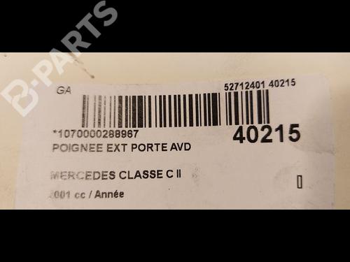 Front right exterior door handle MERCEDES-BENZ C-CLASS (W203) C 220 CDI (203.006) | BP9615301C129 