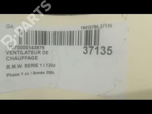Heater blower motor BMW 1 (E87) 120 d | BP9600190M62 
