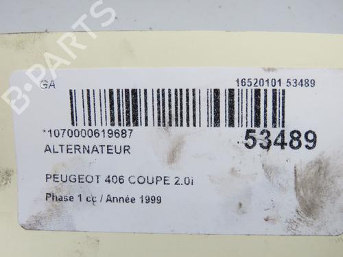 Used Alternator Alternator PEUGEOT 406 Coupe (8C) 2.0 16V (135 hp) 40026284 40026284