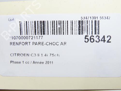rear-bumper-reinforcement-citroen-c3-ii-sc_-2009-32658003 main image