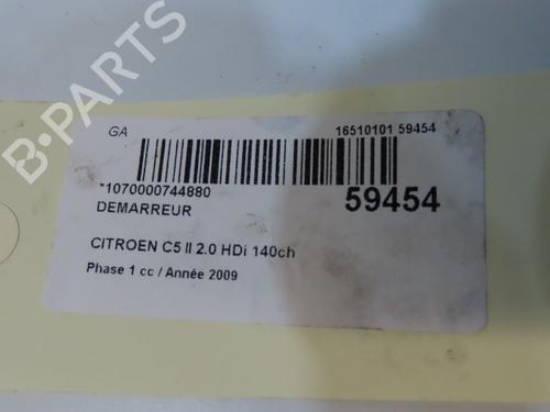 Starter CITROËN C5 III (RD_) 2.0 HDi 140 (RDRHF8, RDRHFA, RDRHA8, RDRHAJ) | BP36426794M8 - Image 5