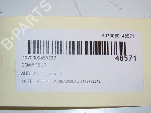 Instrument cluster AUDI A3 Sportback (8PA) 1.6 TDI | BP17193487C47 