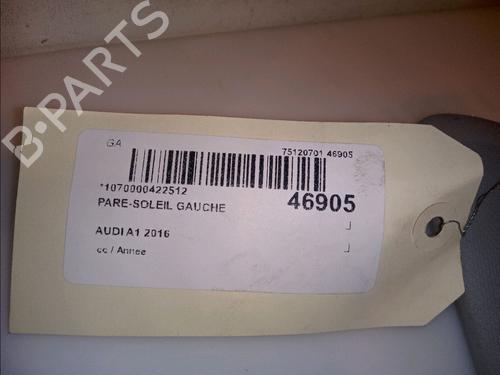 Used Left sun visor Left sun visor 12095077 12095077