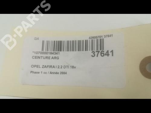 Rear left belt tensioner OPEL ZAFIRA A MPV (T98) 2.2 DTI 16V (F75) | BP9601537C89 