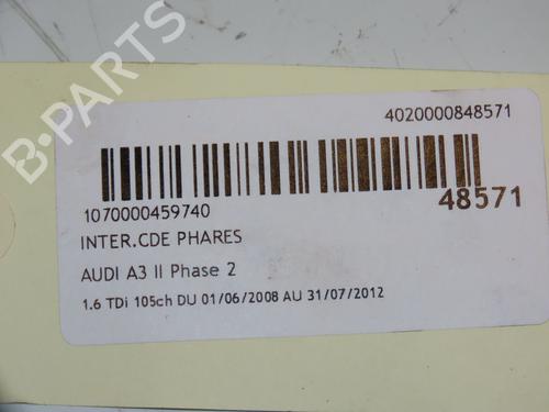 Headlight switch AUDI A3 Sportback (8PA) 1.6 TDI | BP17193483I24 