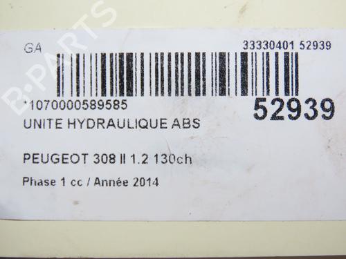 ABS pump PEUGEOT 308 II (LB_, LP_, LW_, LH_, L3_) 1.2 THP 130 | BP28967626M43