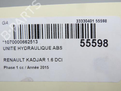 ABS pump RENAULT KADJAR (HA_, HL_) 1.6 dCi 130 (HLA4) | BP33032131M43  - Image 5