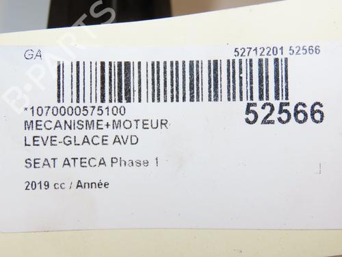 Front right window mechanism SEAT ATECA (KH7, KHP) 1.6 TDI | BP28968465C23