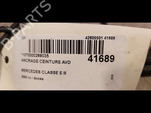 Used Seat buckle MERCEDES-BENZ E-CLASS (W211) E 280 CDI (211.020) (190 hp) 23175108