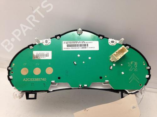 Used Instrument cluster CITROËN C3 II (SC_) 1.4 HDi 70 (SC8HZC, SC8HR0, SC8HP4) (68 hp) 9593654