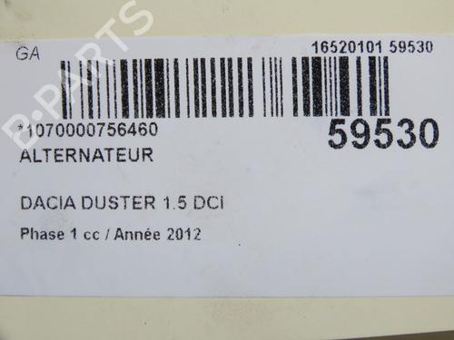 Alternator DACIA DUSTER (HS_) 1.5 dCi (HSMC) | BP36426821M7 - Image 9
