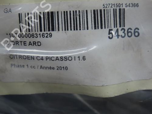 Dør høyre bak CITROËN C4 Picasso I MPV (UD_) 1.6 HDi | BP29150997C5 