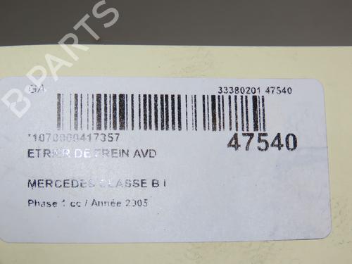 Right front brake caliper MERCEDES-BENZ B-CLASS Sports Tourer (W245) B 200 CDI (245.208) | BP18148716M104 