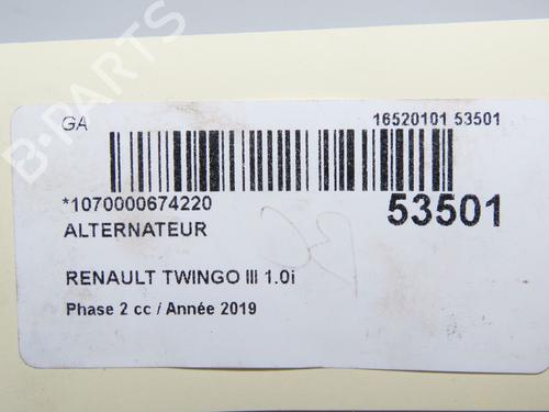 Lichtmaschine für RENAULT TWINGO III (BCM_, BCA_) 1.0 SCe 75 (73 hp) 32354690