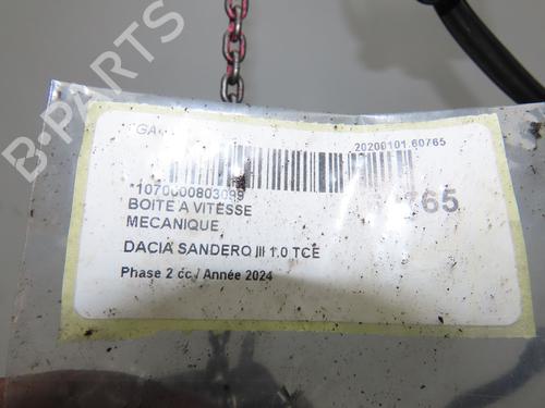 Gearbox DACIA SANDERO III 1.0 TCe 90 | BP38474476M3 - Image 6