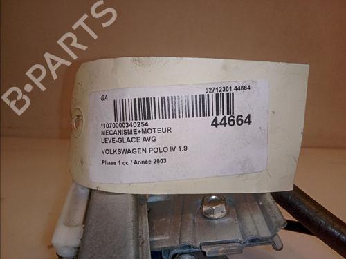 Used Front left window mechanism VW POLO IV (9N_, 9A_) 1.9 TDI (101 hp) 9664969