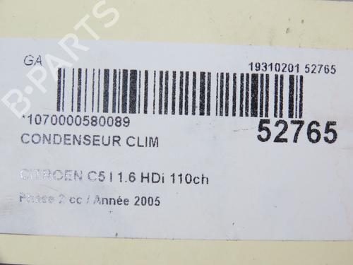 Varmeapparat CITROËN C5 II (RC_) 1.6 HDi (RC8HZB) (109 hp) 28829284