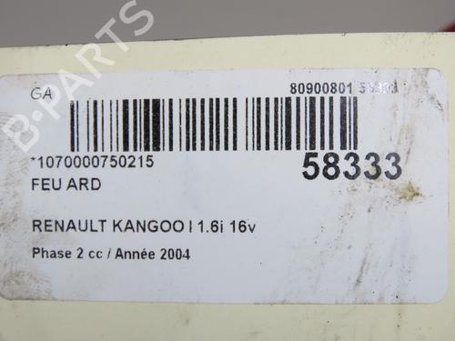 Right taillight RENAULT KANGOO (KC0/1_) 1.6 16V | BP36873904C35  - Image 5