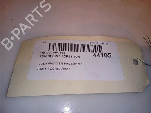 Venstre fortil invendig håndtag VW PASSAT CC B6 (357) 2.0 TDI (140 hp) 13301367