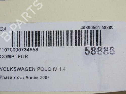 Kombiinstrument Kombiinstrument VW POLO IV (9N_, 9A_) 1.4 16V (80 hp) 36395921 36395921