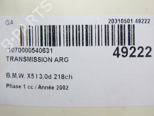 Left rear driveshaft BMW X5 (E53) 3.0 d | BP19319456M40 