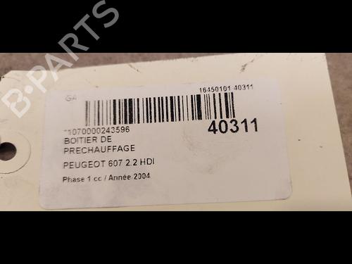 Used Electronic module PEUGEOT 607 (9D, 9U) 2.2 HDi (133 hp) 10396353