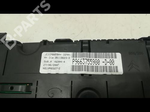 Instrument cluster CITROËN C4 Grand Picasso I (UA_) 1.6 HDi | BP9595826C47
