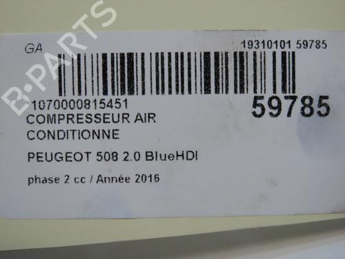 Klimakompressor für Klimakompressor PEUGEOT 508 SW I (8E_) 2.0 HDi 180 RXH (181 hp) 40026301 40026301