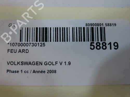 Used Right taillight Right taillight VW GOLF V (1K1) 1.9 TDI (105 hp) 34176167 34176167