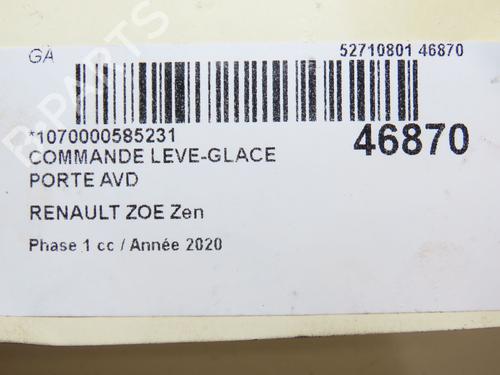 Interruttore RENAULT ZOE (BFM_) ZOE (BFMC, BFMD) | BP28831064I30 - Image 5