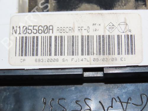 Climate control CITROËN C3 I (FC_, FN_) 1.4 HDi | BP30164320I5 