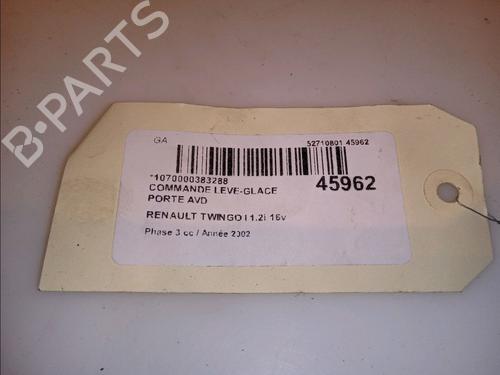 Used Switch RENAULT TWINGO I (C06_) 1.2 16V (C06C, C06D, C06K) (75 hp) 12198032