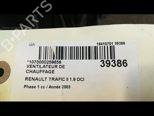 Used Heater blower motor RENAULT TRAFIC II Van (FL) 1.9 dCi 80 (FL0B) (82 hp) 23172510