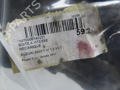 Gearbox SUZUKI SWIFT IV (FZ, NZ) 1.2 (AZH412, ZC72S) | BP37596674M3  - Image 7