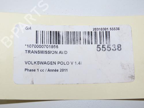 Right front driveshaft VW POLO V (6R1, 6C1) 1.4 (6R1) | BP32332318M39