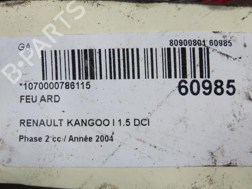 Right taillight RENAULT KANGOO (KC0/1_) 1.5 dCi (KC07) | BP38527567C35 - Image 5