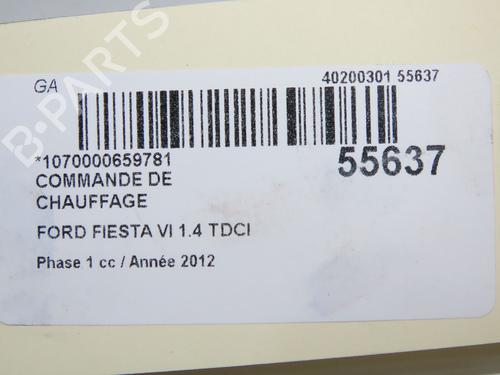 Climate control FORD FIESTA VI (CB1, CCN) 1.4 TDCi | BP33249638I5  - Image 6