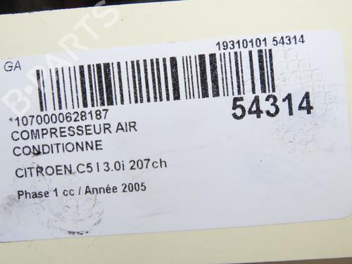 AC compressor CITROËN C5 II (RC_) 3.0 V6 (RCXFUF) | BP35772987M34  - Image 7