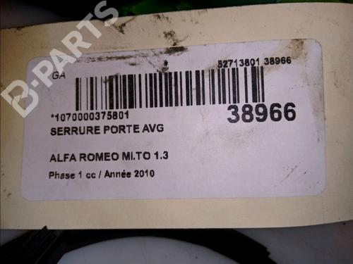 Front left lock ALFA ROMEO MITO (955_) 1.3 MultiJet (955AXP1A, 955AYC1A) | BP11102830C98 
