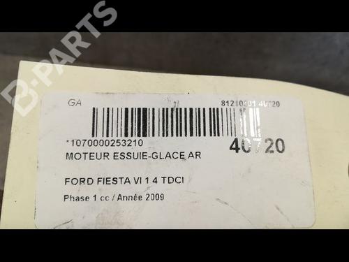 Rear wiper motor FORD FIESTA VI (CB1, CCN) 1.4 TDCi | BP9610095M102 