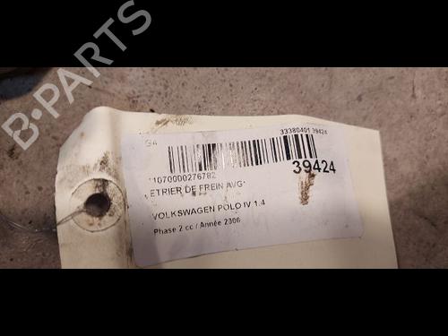 Used Left front brake caliper VW POLO IV (9N_, 9A_) 1.4 TDI (70 hp) 14878266