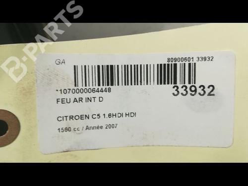 Højre baglygte bagklap CITROËN C5 II (RC_) 1.6 HDi (RC8HZB) | BP9595284C80 