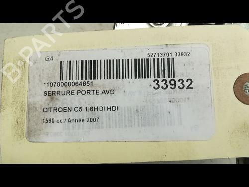 Front right lock CITROËN C5 II (RC_) 1.6 HDi (RC8HZB) | BP9595345C97