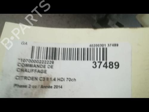 Used Climate control Climate control CITROËN C3 II (SC_) 1.4 HDi 70 (SC8HZC, SC8HR0, SC8HP4) (68 hp) 9606675 9606675