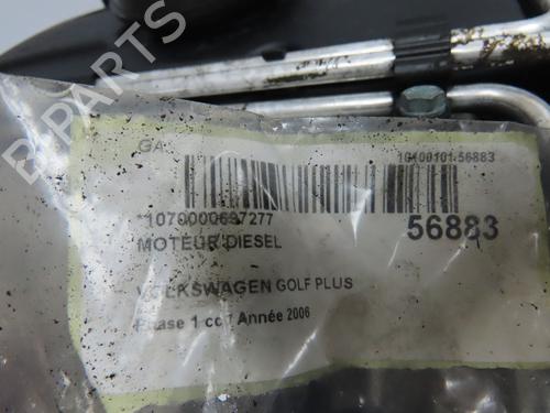 Used Engine VW GOLF PLUS V (5M1, 521) 2.0 TDI 16V (140 hp) 32691148