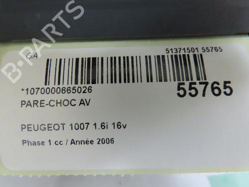 Front bumper PEUGEOT 1007 (KM_) 1.6 16V | BP30978854C7 