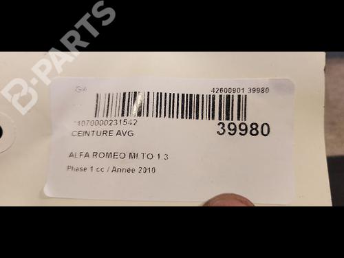 Front left belt tensioner ALFA ROMEO MITO (955_) 1.3 MultiJet (955AXP1A, 955AYC1A) | BP9607800C87 