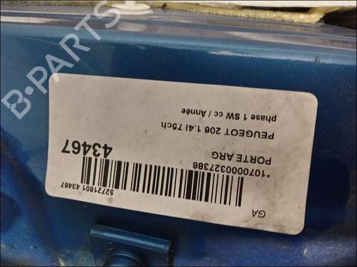 Used Left rear door PEUGEOT 206 SW (2E/K) 1.4 (75 hp) 9821757