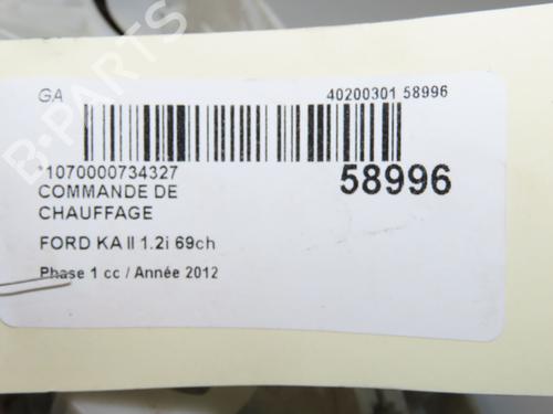 Climate control FORD KA (RU8) 1.2 | BP38429119I5 - Image 5
